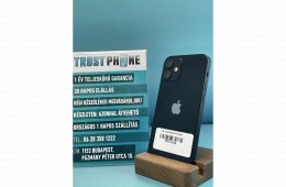 !! 1 ÉV GARANCIA !! iPhone 12 Mini Black 64 GB – TRT1192 – 100% AKKU