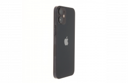 !! 1 ÉV GARANCIA !! Apple iPhone 12 Mini 64 GB Black 100%