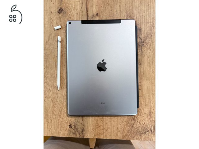 iPad Pro 12.9 1st gen 128 GB Wifi + Cellular + Apple Pencil + Magyar Apple Keyboard tok