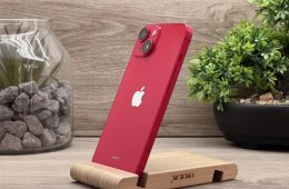 iPhone 14 Red 128GB 2 ÉV Garanciával Számlával Aksi 96%