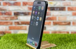 Apple iPhone 14 Pro 128 GB Space Black szép állapotú - 24 HÓ GARANCIA - 1261