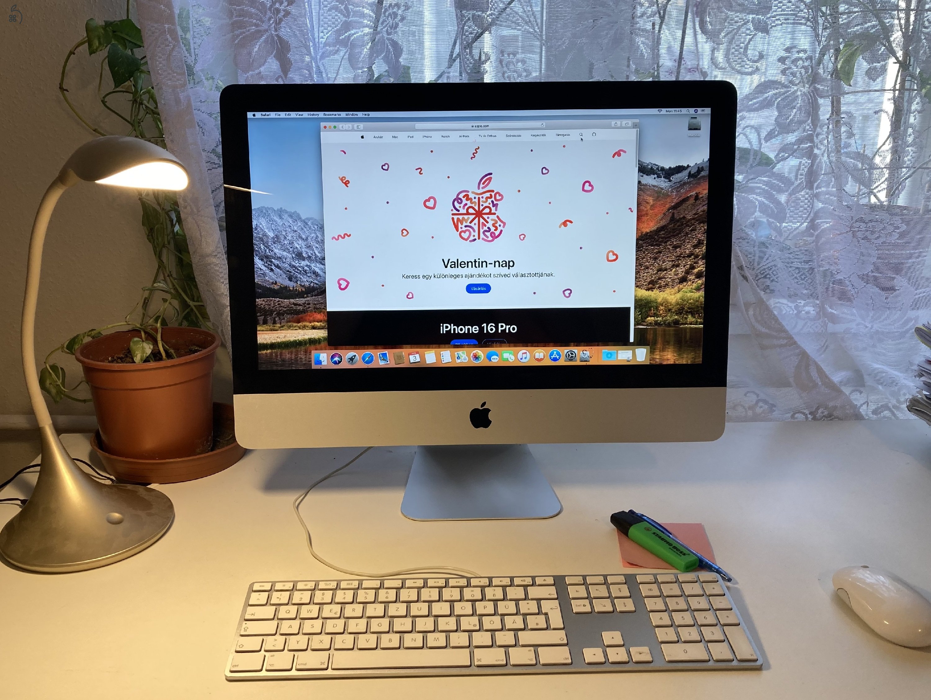 Eladó iMac 21,5” (Mid 2011) - Kiváló állapotban, bővített teljesítmény!