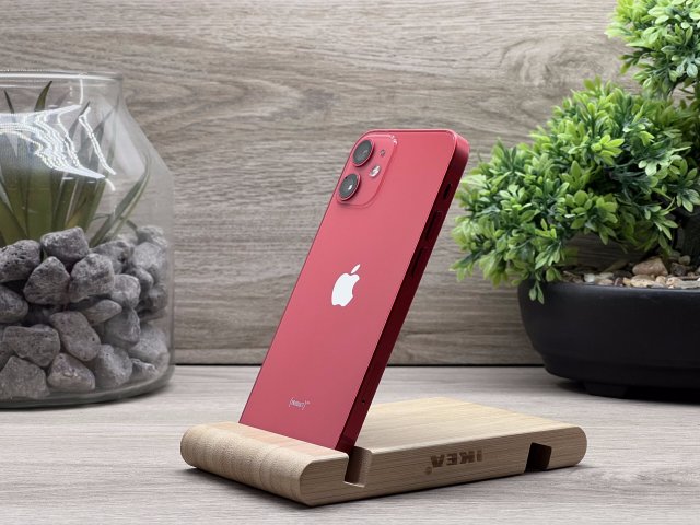 iPhone 12 Mini Red 64GB 2 ÉV Garanciával Számlával Aksi 100%