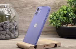 iPhone 12 Purple 64GB 2 ÉV Garanciával Számlával Aksi 92%