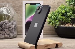 iPhone 14 Midnight 256GB 2 ÉV Garanciával Számlával Aksi 93%