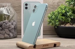 iPhone 11 Green 128GB 2 ÉV Garanciával Számlával Aksi 100%