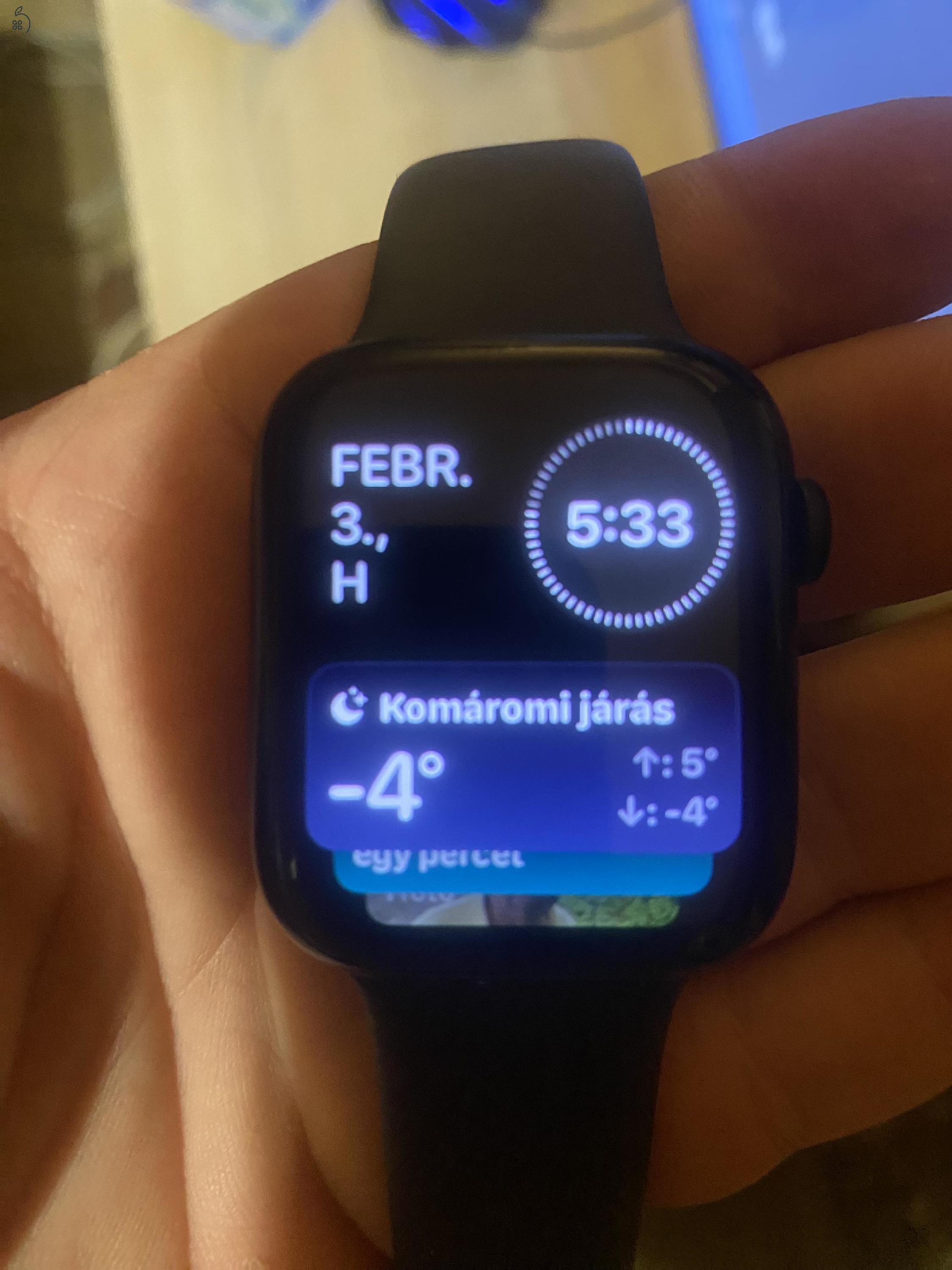 Apple Watch Series 9 45mm GPS+Cellular 100% Akkumulátor