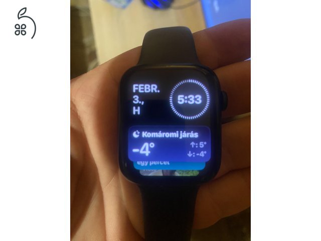 Apple Watch Series 9 45mm GPS+Cellular 100% Akkumulátor