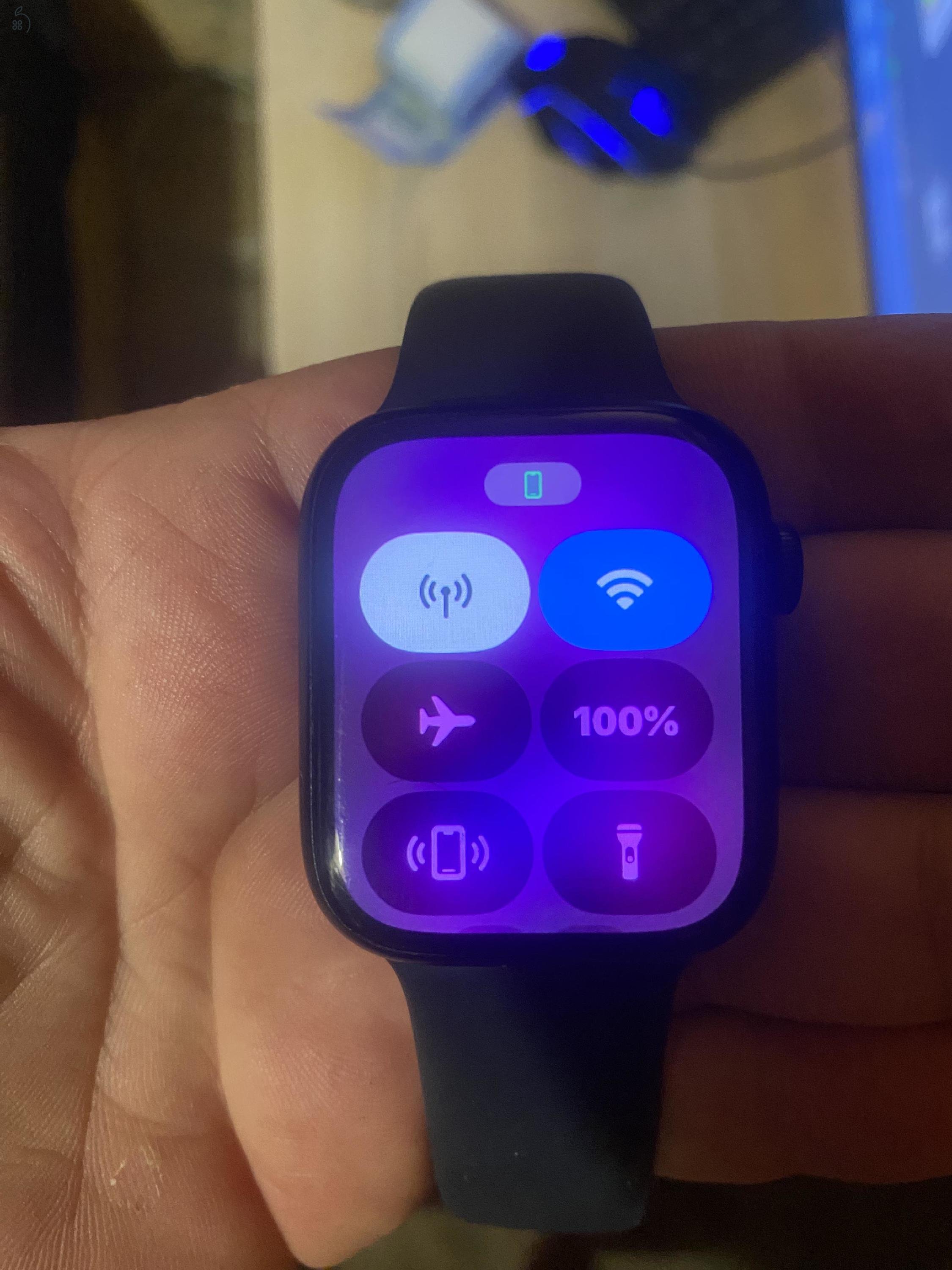 Apple Watch Series 9 45mm GPS+Cellular 100% Akkumulátor