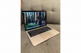 Apple MacBook Air M1 Silver (8GB RAM, 256GB SSD, 100% akku, 2023 gyártás)