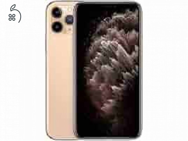 GYÖNYÖRŰ iPhone 11 Pro Max 64GB Gold - Kártyafüggetlen, 1ÉV GARANCIA, 100%Akkumulátor, DB25