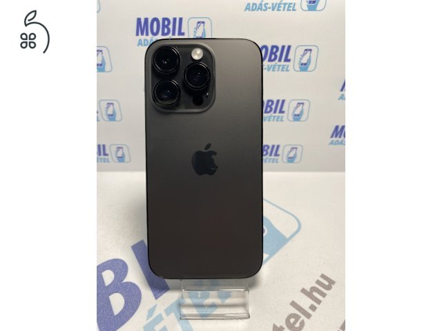  Apple iPhone 14 Pro 128 GB Space Gray - akku 88% - 12 hó garancia 