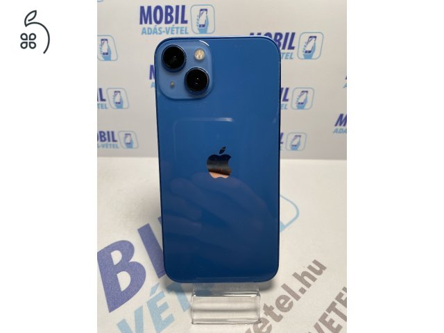  Apple iPhone 13 128 GB Blue - akku 100% - 12 hó garancia 