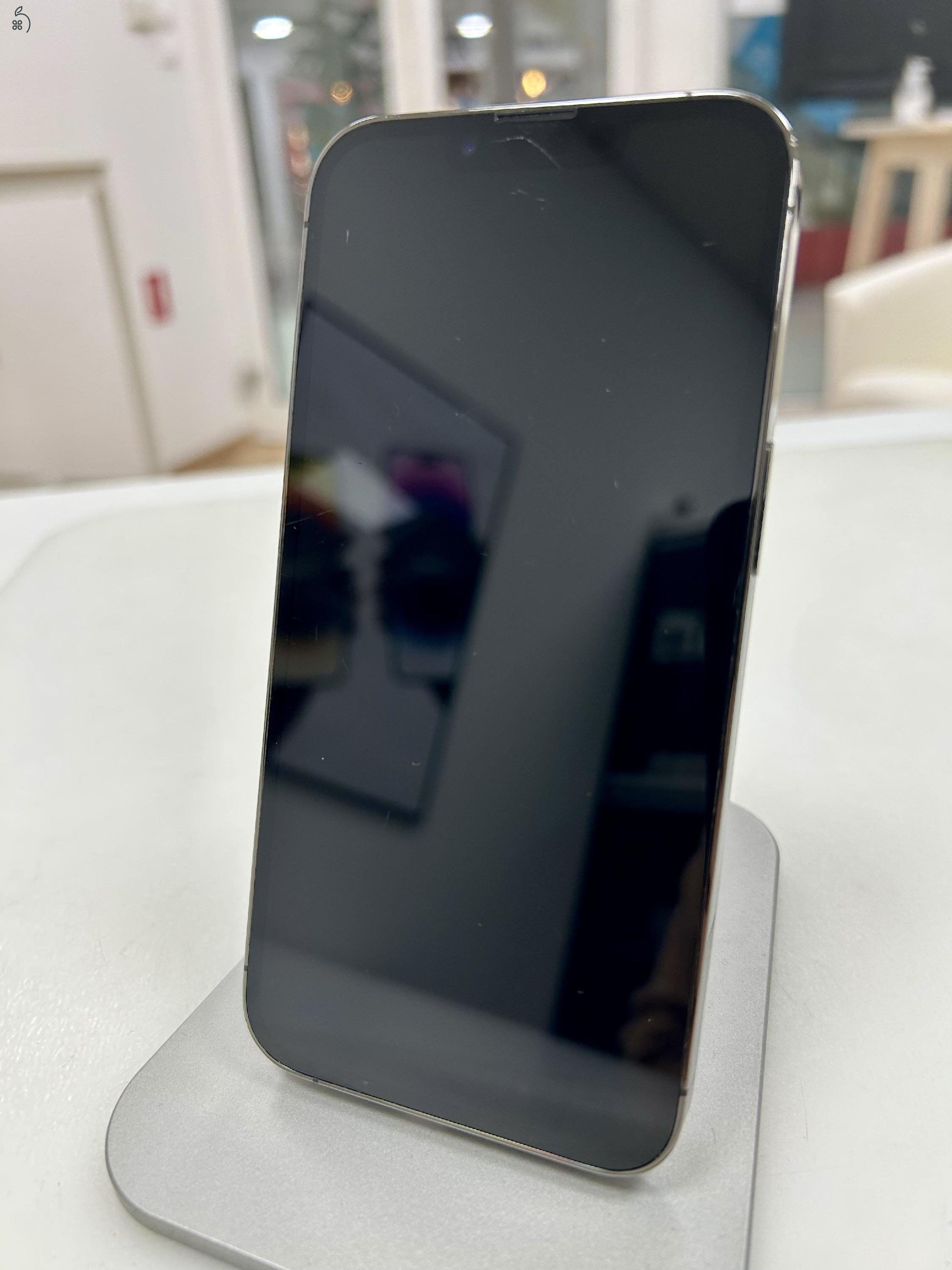 iPhone 13 Pro 128gb Grafit Független 100% akku 4 Hó Gar + Beszámítás
