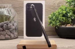 iPhone 11 Black 128GB 2 ÉV Garanciával Számlával