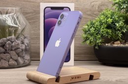 iPhone 12 Purple 128GB 2 ÉV Garanciával Számlával Aksi 100%