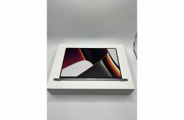 ÚJ MacBook Pro 16 col 2021, M1 Max 64GB RAM, 1TB GB SSD, Space Gray 27% Áfás Ár 