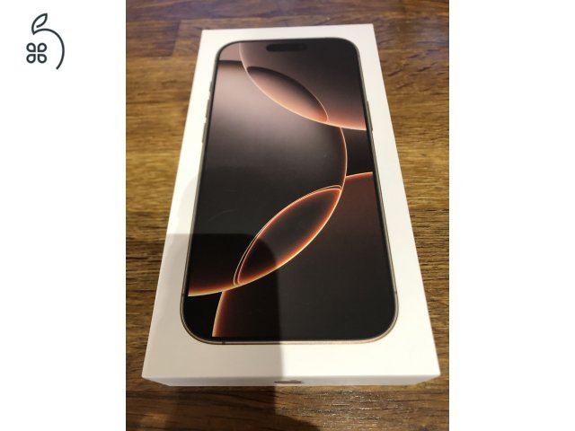 iPhone 16 Pro 128GB - (Desert Titan) - Csak 1db! 