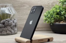 iPhone 12 Black 256GB 2 ÉV Garanciával Számlával Aksi 100%