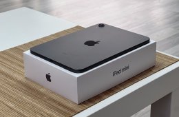 Hibátlan iPad Mini 6th Generáció Space Gray 64GB 2 Év Garanciával Számlával Aksi 91%