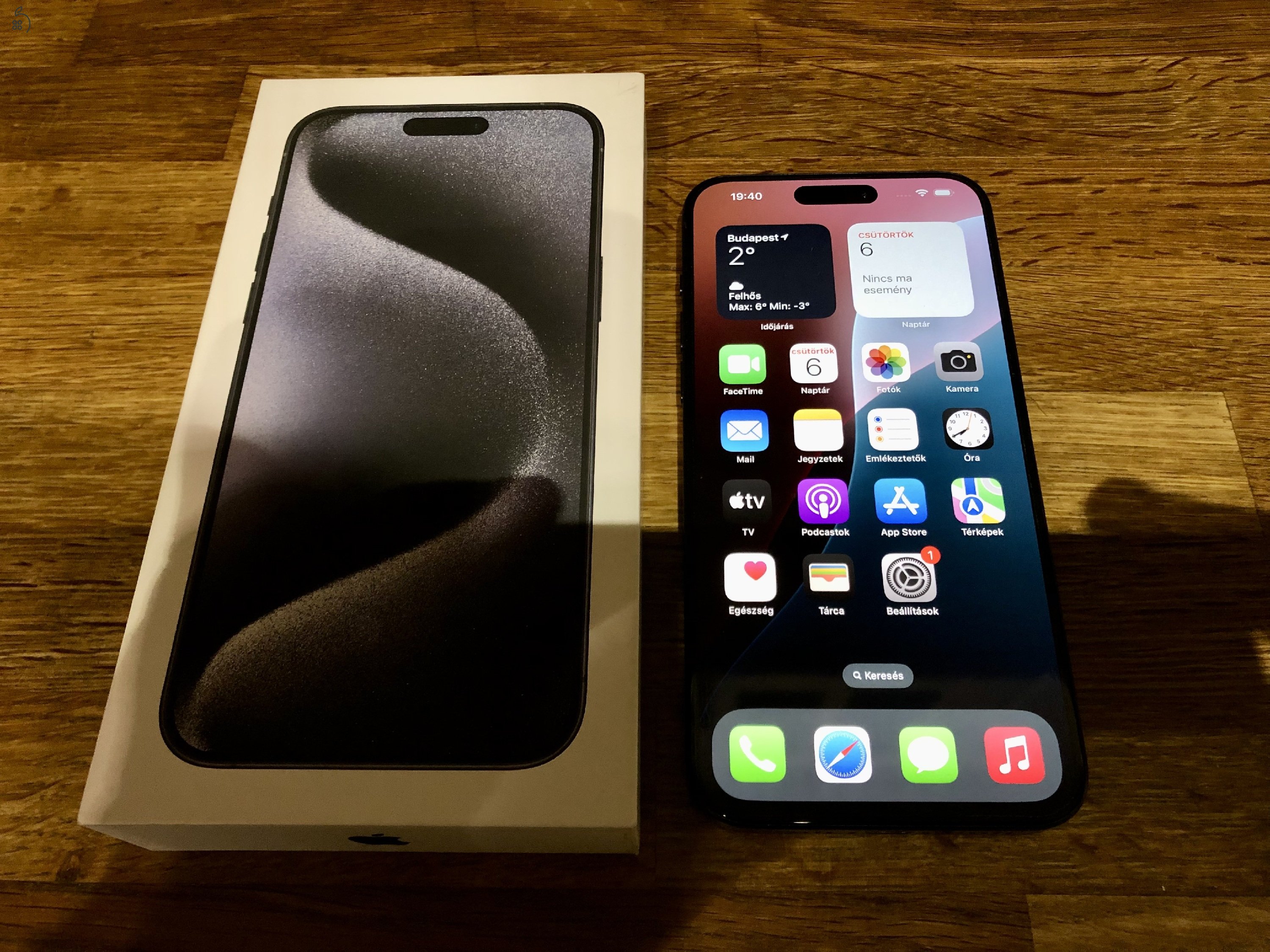 iPhone 15 Pro Max 256GB - (Blue titán)