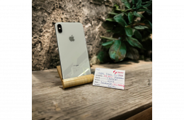 102. Apple iPhone XS Max - 64 GB - Ezüst - Független - ÚJ AKKU