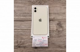 131. Apple iPhone 11 - 128 GB - Fehér - Független - ÚJ AKKU