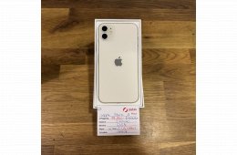 63. Apple iPhone 11 - 64 GB - Fehér - Független - ÚJ AKKU