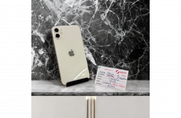 83. Apple iPhone 11 - 64 GB - Fehér - Újszerű - 98% AKKU