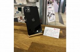24. Apple iPhone 11 - 64 GB - Fekete - Független - ÚJ AKKU