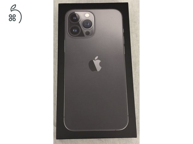 Újszerű iPhone 13 Pro Max 512 GB grafit szürke