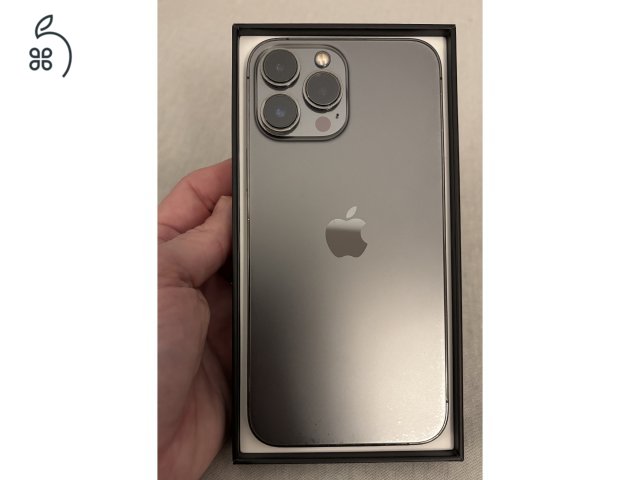 Újszerű iPhone 13 Pro Max 512 GB grafit szürke