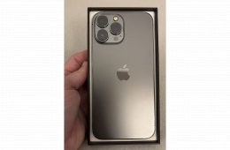 Újszerű iPhone 13 Pro Max 512 GB grafit szürke