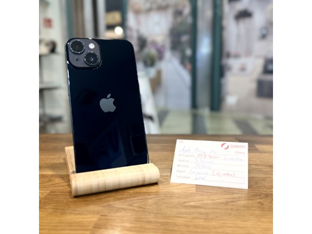 44. Apple iPhone 14  - 128 GB - Fekete - ÚJ AKKU-Független