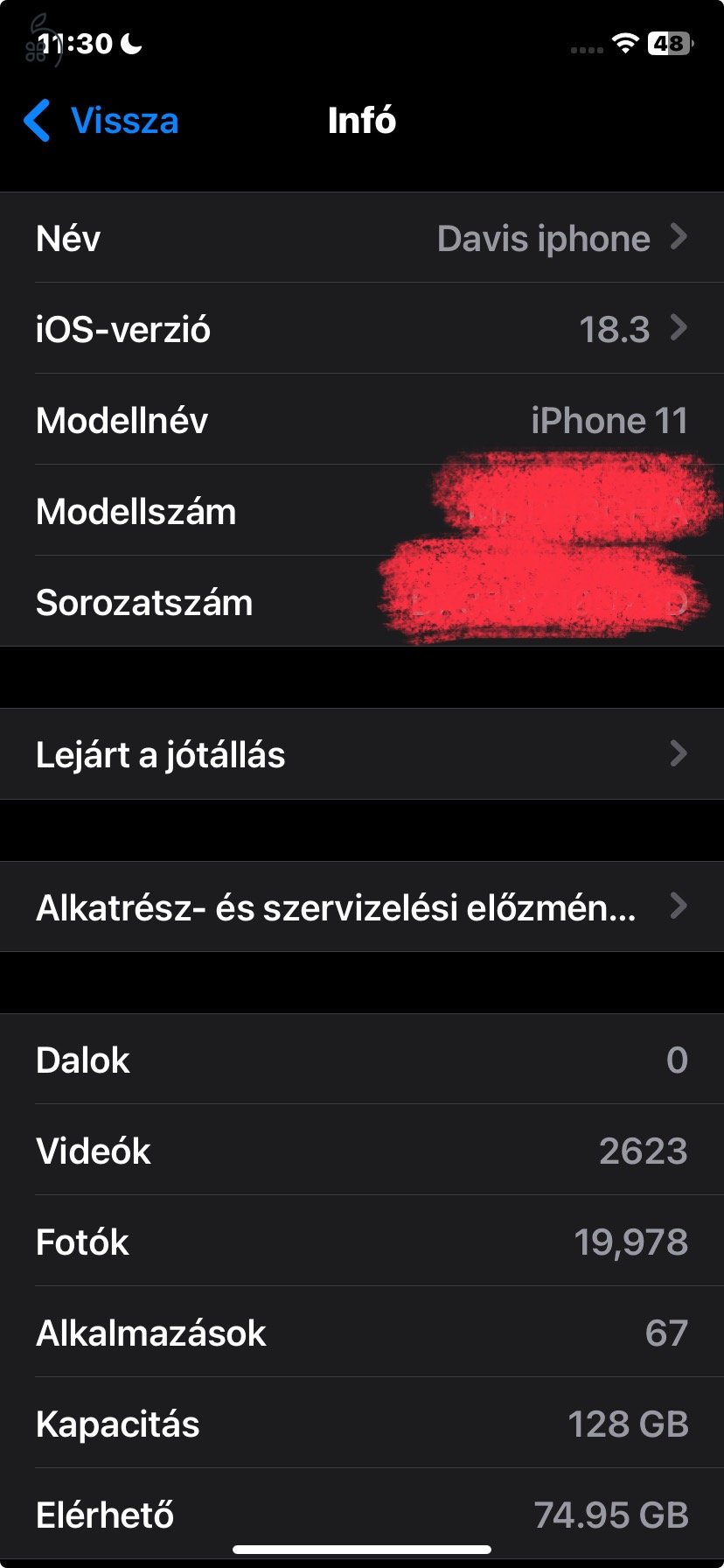 Kártyafüggetlen Iphone 11