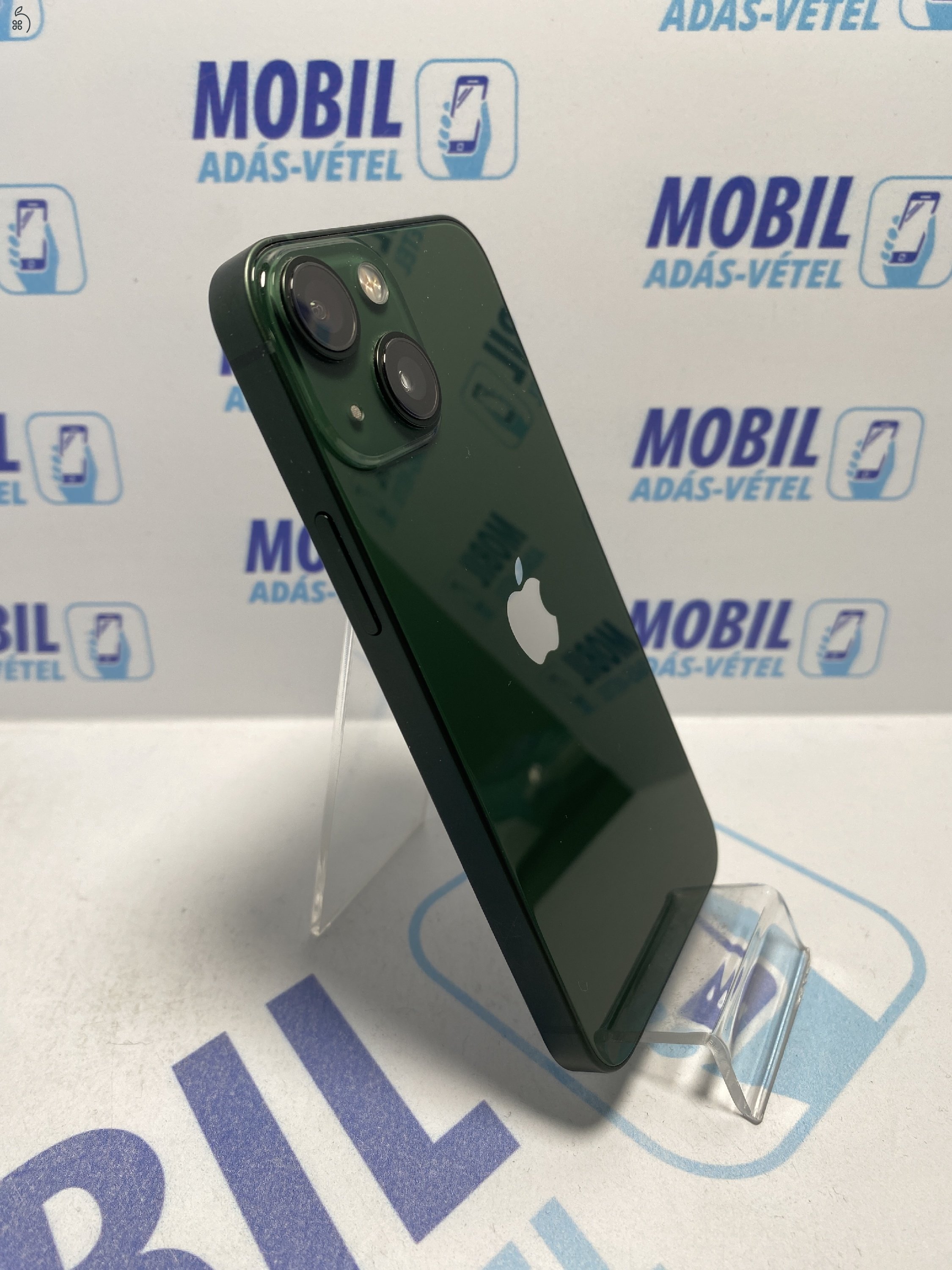 Apple iPhone 13 Mini 128GB Green - akku 87% - 12 hó garancia