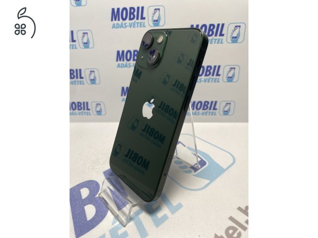 Apple iPhone 13 Mini 128GB Green - akku 87% - 12 hó garancia