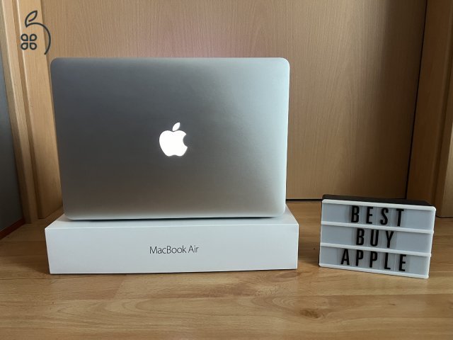 2017 MacBook Air 13 / i5 / 8GB / 128GB SSD / Magyar / 96% Aksi / Korrekt Áron Eladó ! ! !