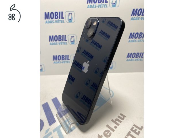 Apple iPhone 13 128GB Midnight - akku 86% - 12 hó garancia