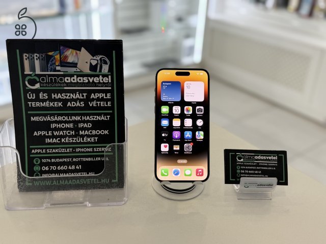 iPhone 13 Pro Max 128GB Független Megkímélt/1-3 hónap gar./Akku 92%/p4032