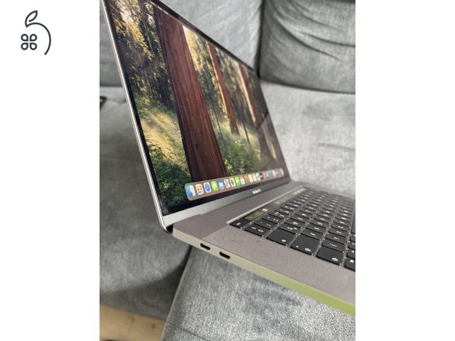 Eladó macbook pro 2019, i7, 32Gb, 512 ssd, KARCMENTES, touchbar, 166 ciklus