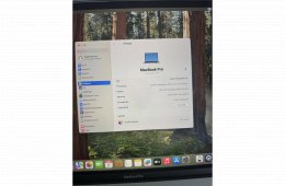 Eladó macbook pro 2019, i7, 32Gb, 512 ssd, KARCMENTES, touchbar, 166 ciklus