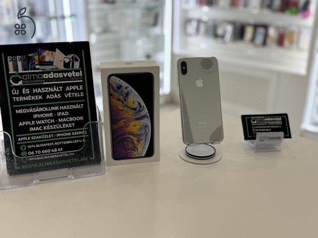 iPhone XS Max 64GB Független Újszerű/1-3 hónap gar./Akku 100%/p4033