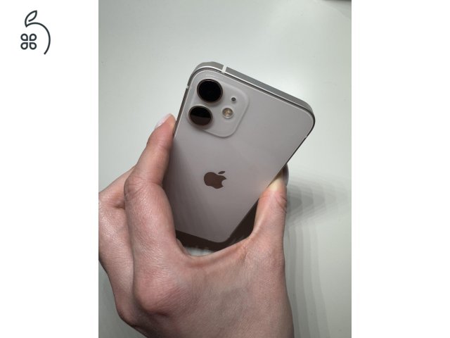 Iphone 12 mini 64gb Burga tokkal, kiváló állapotban