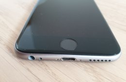 Eladó egy megkímélt iPhone 6S 32GB Space Grey mobiltelefon 