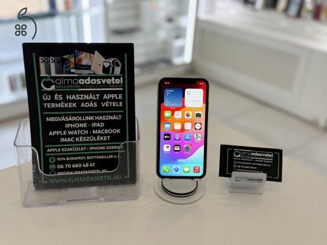 iPhone 11 128GB Vodafone Újszerű/1-3 hónap gar./Akku 100%/p4034