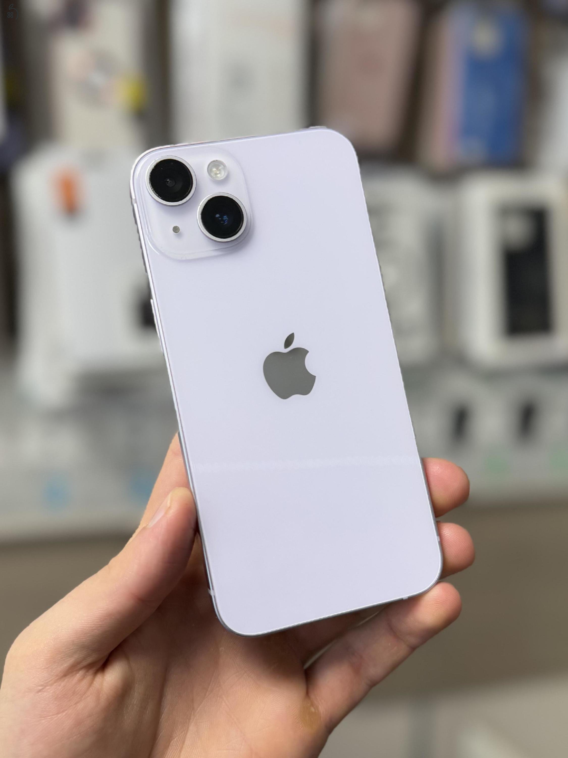 Apple iPhone 14  128GB 86%-os akku 3 hónap garancia