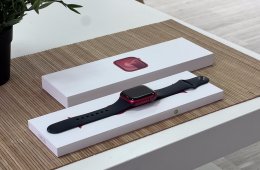 Hibátlan Apple Watch S9 Red 41MM 2 ÉV Garanciával Számlával Aksi 100%