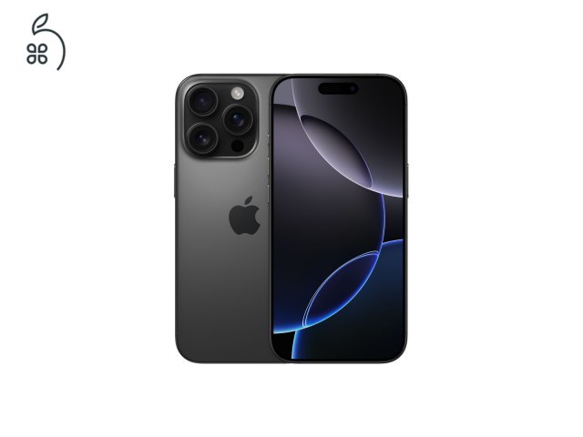 Szinte ÚJ iPhone 16 Pro 128GB Black Titanium!