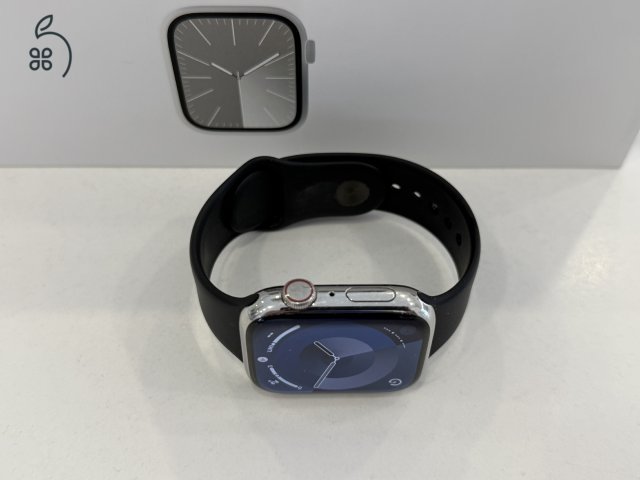 Apple Watch 9 Cellular 45mm Rozsdamentes Acél/2027.07.03.gar/p4044